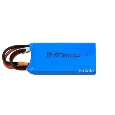11.1V 1500mAh Lithium Battery for Wltoys XK X450 RC Airplane Fixed Wing