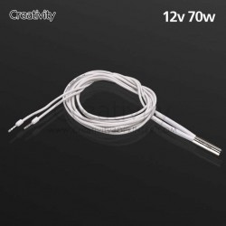 1PC 3D Printer Parts Cartridge Heater Heating tube 12/24V 70W 6*20mm 1m
