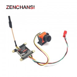 EWRF 25mW/200mW/600mW 5.8G 48CH Video Transmitter + 1/3 CMOS 1500TVL Tiny Camera 2.1mm Lens With OSD