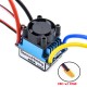 480A Brush Speed Controller ESC 5V 3A Regulator with cooling fan