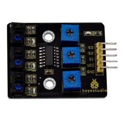 KEYESTUDIO 3-channel infrared line tracking sensor KS0453