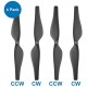4 Pcs Original Quick Release CW/CCW Propeller For DJI TELLO RC Quadcopter Drone Spare Parts