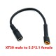 1pcs FPV Goggles Charger Battery Charging Cable Adapter XT60 Female to DC 5.5 2.1 2.5mm for Fatshark Skyzone