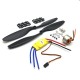 XXD A2212 Brushless Motor 930KV 1000KV 1400KV 1800KV 30A ESC 1045 Propeller