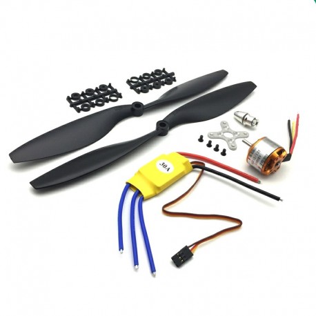 XXD A2212 Brushless Motor 930KV 1000KV 1400KV 1800KV 30A ESC 1045 Propeller