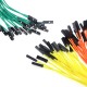 50pcs DIY Electronic Kit Breadboard Dupont Cable For Arduino 20cm 2.54mm Line