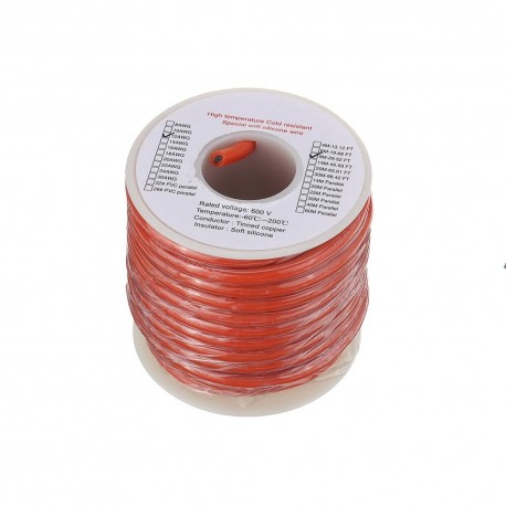 EUHOBBY 9m 12AWG Soft Silicone Line High Temperature Tinned Copper Wire Cable for RC Battery