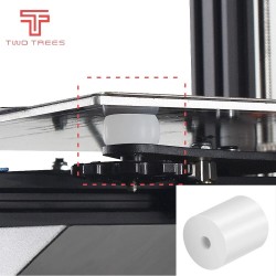 High Temperature Silicone Solid Spacer Hot Bed Leveling Column For CR-10 CR10S Ender-3 Prusa I3 3D Printer Parts