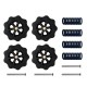High Temperature Silicone Solid Spacer Hot Bed Leveling Column For CR-10 CR10S Ender-3 Prusa I3 3D Printer Parts