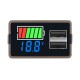 Voltmeter 18650 Li-ion Lipo Lithium 8-100V Lead Acid Battery Level Indicator Tester LCD Display