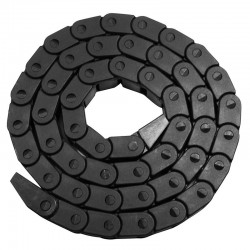 10*15mm L1000mm Opening Nylon Plastic Drag Chain With End Connectors for 3D Printer CNC Part