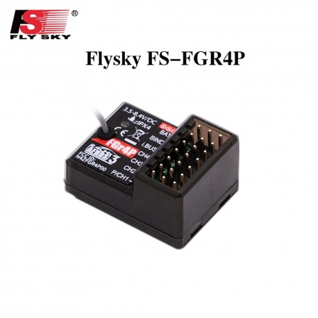 Flysky Receiver FS-FGR4P 4CH 2.4G Receiver Can Be PPM/IBUS Output for Flysky FS-FG4 Transmitter
