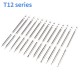 T12 Soldering Solder Iron Tips For Hakko FX951 STC AND STM32 OLED Soldering Station