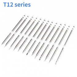 T12 Soldering Solder Iron Tips For Hakko FX951 STC AND STM32 OLED Soldering Station