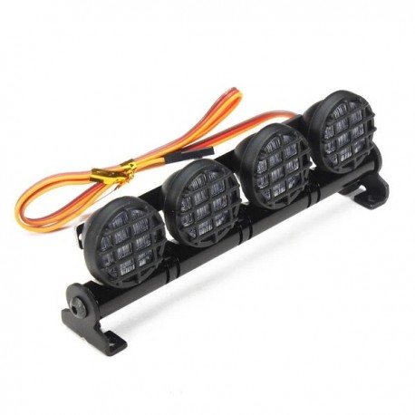 AUSTAR LED Light Aluminum Alloy Frame For CC01/D90/SCX10/4WD RC Car Parts
