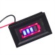 1~7S Lithium Battery Capacity Indicator Red Blue Power Charge Level Tester