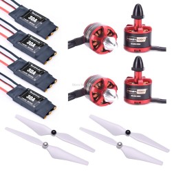 2212 920KV Brushless Motor & 30A Brusheless ESC 2~4s 9450 Propeller for F450 F550 S500 S55 Quadcopter