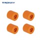 Tronxy M3 Hand Twist Leveling Nuts High Temperature Silicone Solid Spacer Hot Bed Leveling Column 3D Printer Parts