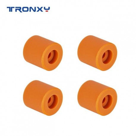 Tronxy M3 Hand Twist Leveling Nuts High Temperature Silicone Solid Spacer Hot Bed Leveling Column 3D Printer Parts