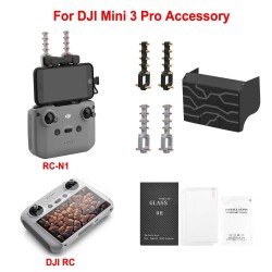 5.8GHz Yagi Antenna for DJI Mini 3/Mini 3 Pro Drone Signal Booster Amplifie Glass Film Sun Hood for DJI RC/RC-N1 Accessory