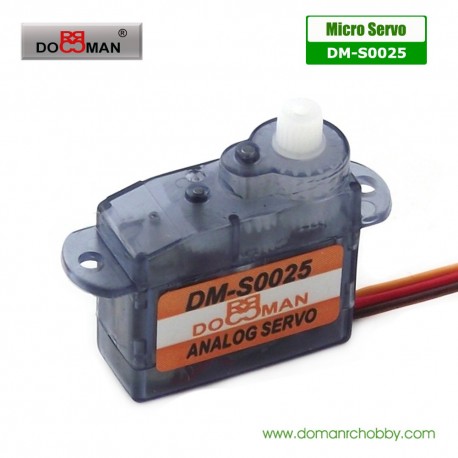 1pcs/lot DM-S0025 DOMAN RC airplane 2.5g micro rc servo