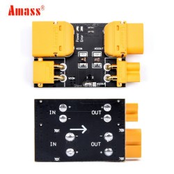 Amass XT30 XT60 XT60PW Fuse Smoke Stopper Connecting Line Short Tester Circle Breaker For RC Models Airplane FPV Racing Drone