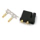 1 Pair Amass XT30(2+2) XT30PW(2+2) Male Female Gold Plated Plug with Signal Pin for RC