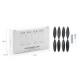 2pairs Propellers Props Blade Replacement For FIMI X8 MINI Drone