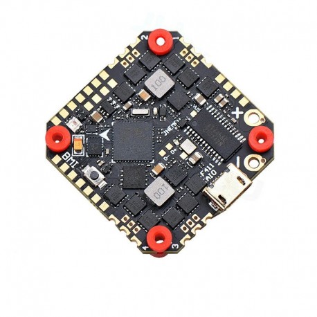 25.5x25.5mm GHF411AIO BMI F4 OSD Blackbox Flight Controller with 5V 10V BEC AIO 40A BLheli_S 4In1 ESC Support HD VTX