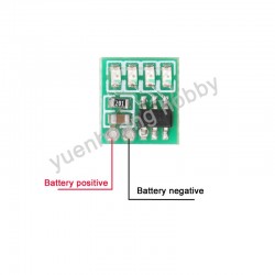 Micro Lipo Battery Capacity Indicator Module 3V-4.2V Lithium Cell Power Level Micro LED Lights
