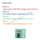 Micro Lipo Battery Capacity Indicator Module 3V-4.2V Lithium Cell Power Level Micro LED Lights
