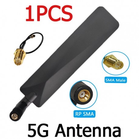 5G Antenna Stick 12DBi Antenna NB-LOT SMA Female Male Outdoor Watermplifier WiFi Booster High Gain 3400-4900mhz