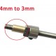 4mm to 3mm Converter cap for Marine Boat Prop Shafts RC Boat Parts