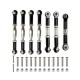 Wltoys 144001 144010 124007 124016 124016 124017 124019 Metal Front Rear Tie Rod Linkage Servo Link Rod