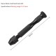 Mini Aluminum Hand Drill w/Keyless Chuck and 10 Drills 