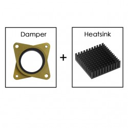 NEMA 17 Damper Meal & Stepper Motor Vibration Dampers Imported genuine shock absorber With Heat Sink for 42 stepper motor