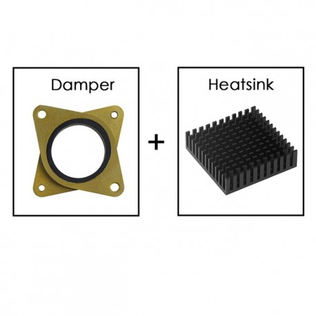 NEMA 17 Damper Meal & Stepper Motor Vibration Dampers Imported genuine shock absorber With Heat Sink for 42 stepper motor