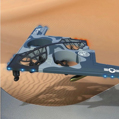 EO-26 B2 Bomber 315mm Wingspan 2.4GHz 6CH 6-Axis Gyro Four-rotor RC Airplane Warbird Glider RTF