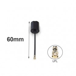 Micro Lollipop 5.8G RHCP Image Transmission Antenna 60MM UFL For RC FPV Racing Drones