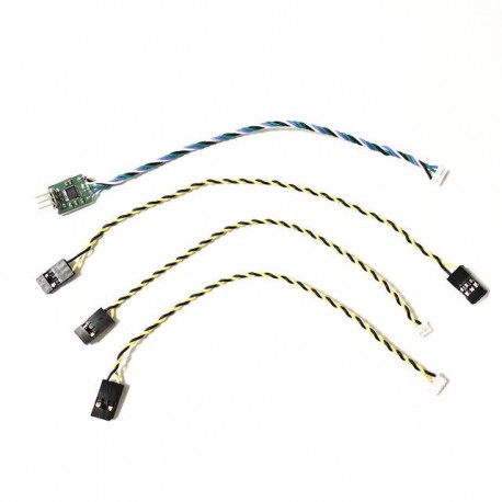 FrSky Pixhawk FC Yaapu Telemetry Converter Cable For TX16S X12S X10S X9DP QX7 X8R RXSR R9MM S.Port Receiver Parts