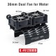 SURPASS HOBBY RC Motor Fan Cooling Heatsink for 550 / 36mmBrushless Motor
