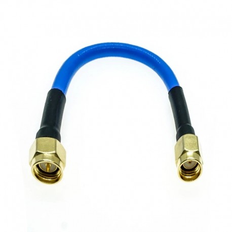 RPSMA male to SMA male Connector RG-405 Semi Flexible Coaxial Cable