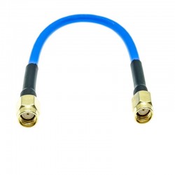 RPSMA male to RP SMA male plug connector RG402 RG-402 Semi Flexible Coaxial Cable