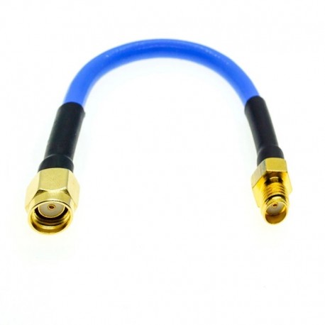 RPSMA male to SMA female Connector RG405 .086" Semi Flexible Coaxial Cable