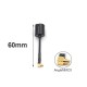 Micro Lollipop 5.8G RHCP Image Transmission Antenna 65/105/145MM ANGLE MMCX