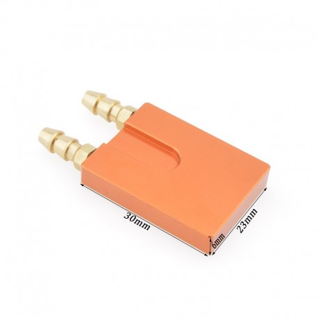 1PC Aluminum Alloy ESC Radiator Water Cooling Block Watercool Sheet for 1:10 RC Car Bait Boat ESC