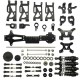Metal Upgrade Adjustable Tie Rod Swing Arm Steering Cup Set of 20 For WLtoys 1/14 144001 144010