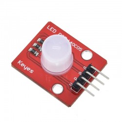 Full Color LED Module 10mm Bright RGB Board Electronic Building Blocks For Arduino