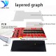 Bms 16s 60V 45A Li-ion 3.7V Battery Protection Board With Balancing