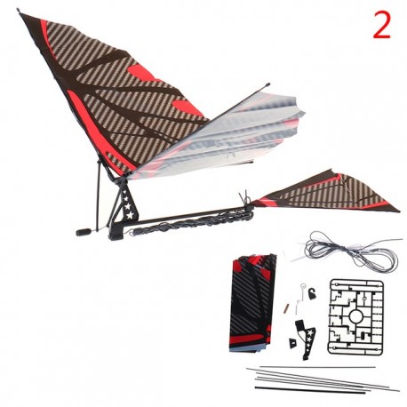 Eagle Carbon Fiber Birds Assembly Flapping Wing Flight DIY Model Aircraft Plane Toy With Box
